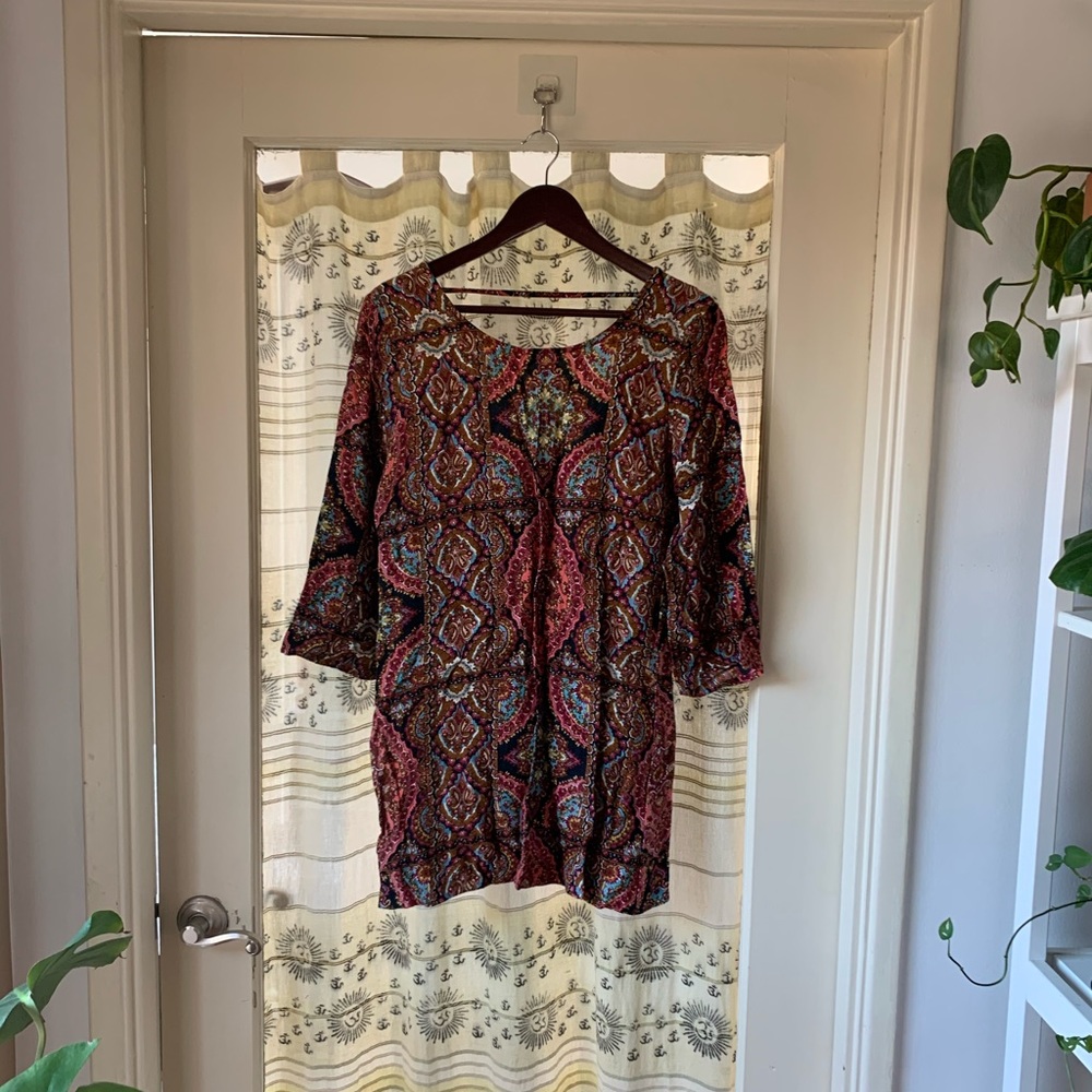 Billabong boho mini dress